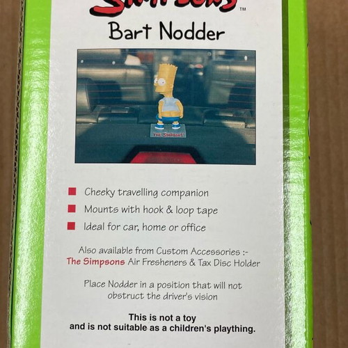 The Simpsons Bart Nodder new with damage on one leg