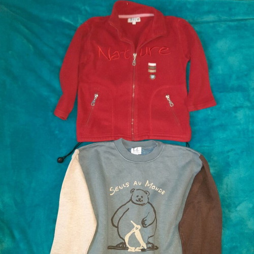 Boys' clothes pack size 104-110 used, 9 pieces