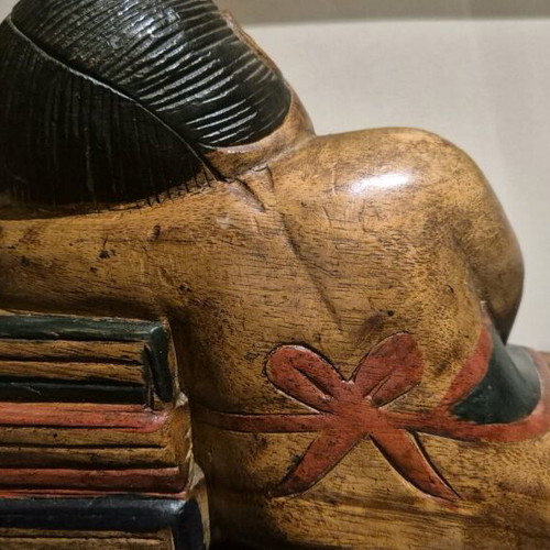 Wooden bookend new