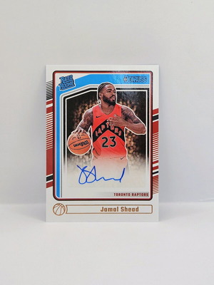 Panini Donruss Jamal Shead Rated Rookie Autograph