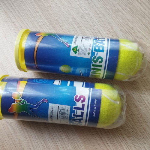Tennis Balls new, two sets of 3 pieces each