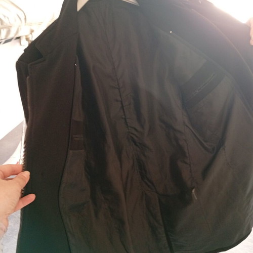 Abrand Jeans thin half-coat black, like new, XL