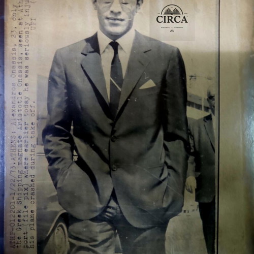 44 Journalistic Photos of Alexandros Onassis Funeral like new