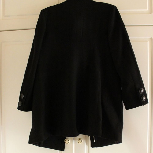 Black coat like new, sizes L and XL
