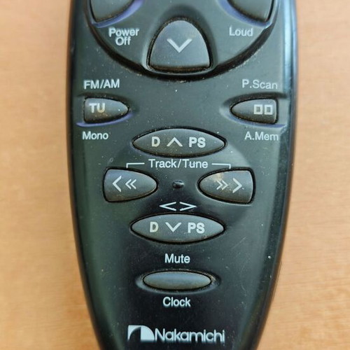 Nakamichi car audio remote control used for CD-400 CD-500 MB-650