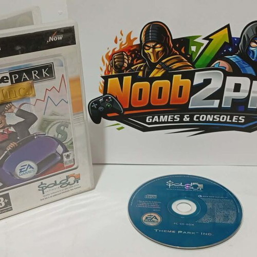 Theme Park Inc. PC CD-ROM used adventure game