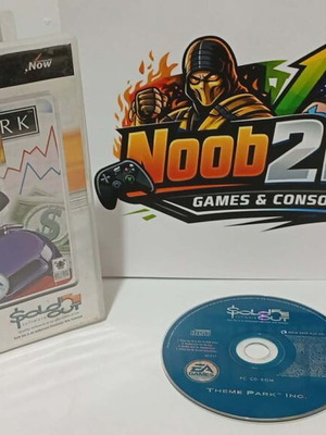Theme Park Inc. PC CD-ROM used adventure game