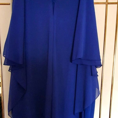 Blue dress loose formal like new