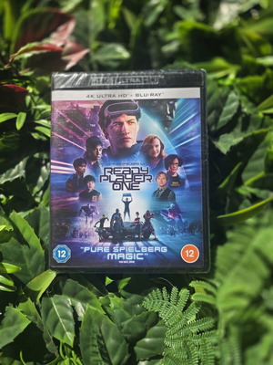 Ready Player One 4K Ultra HD + Blu-ray brand new, sci-fi
