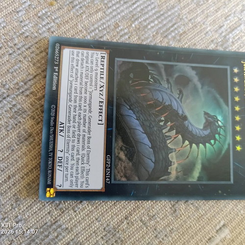 Yu-Gi-Oh Jormungandr, Generaider Boss of -  1,99 - Vendora.cy
