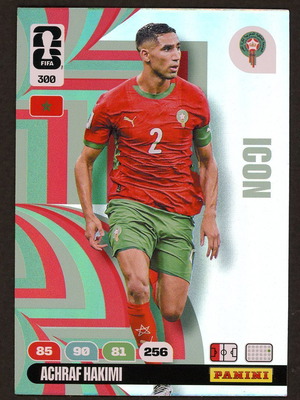 2026 Panini World Cup Adrenalyn XL #300 Hakimi Icons πακέτο σαν καινούργιο