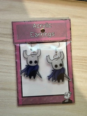 Hollow Knight handmade earrings set