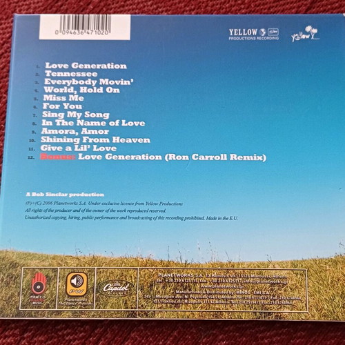 Bob Sinclar Western Dream CD album new, electronica