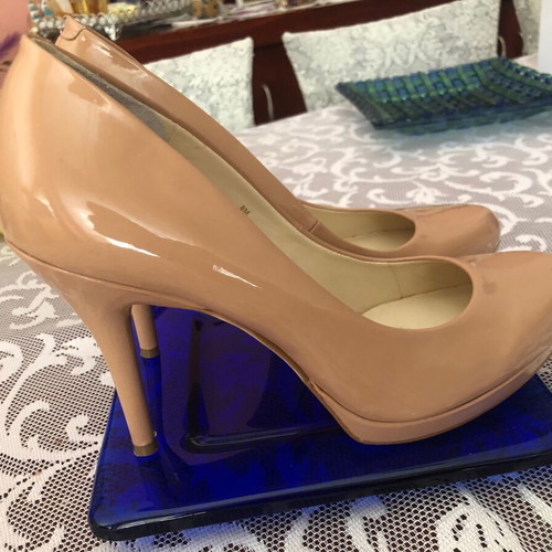 Nine West nude pumps like new, size 38