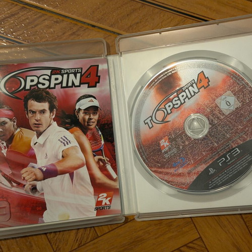 Topspin 4 game for PlayStation 3 like new