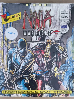 Ninja Warriors (Virgin) (Amiga) used, complete in box