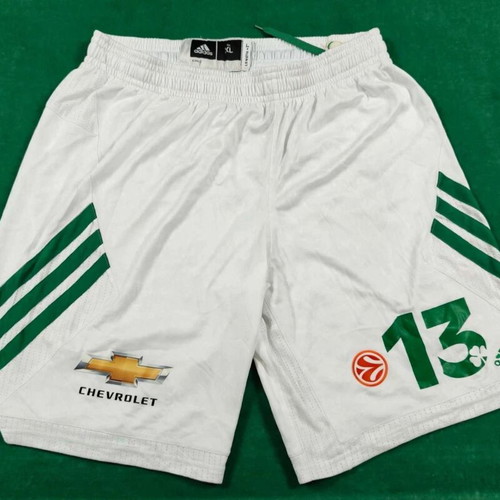 Authentic game shorts of Dimitris Diamantidis Panathinaikos Euroleague 2013-14
