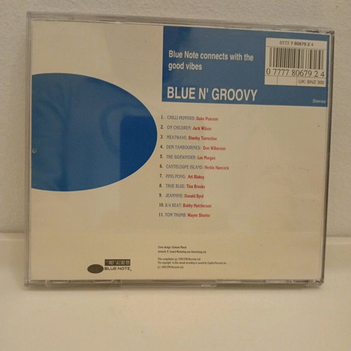 Blue N' Groovy Blue Note connects with the good vibes CD used, jazz