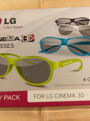 3D glasses for cinema
