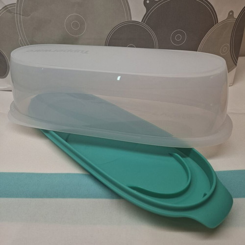 Tupperware salami container new with ventilation holes