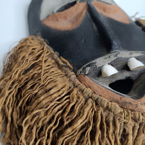 Vintage African Congo Warega/Lega Mask ethnic decor