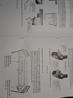 Hospital bed mechanical with mattress and traction, like new