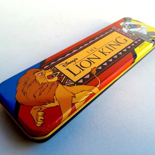 Metal pencil case The Lion King 1994 Disney new