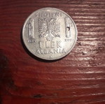 Νόμισμα 1 Lek 1939 Αλβανίας μεταχειρισμένο