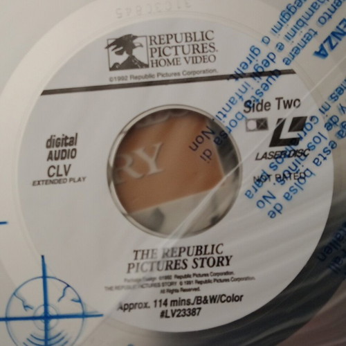 The Republic Pictures Story LaserDisc like new, documentary