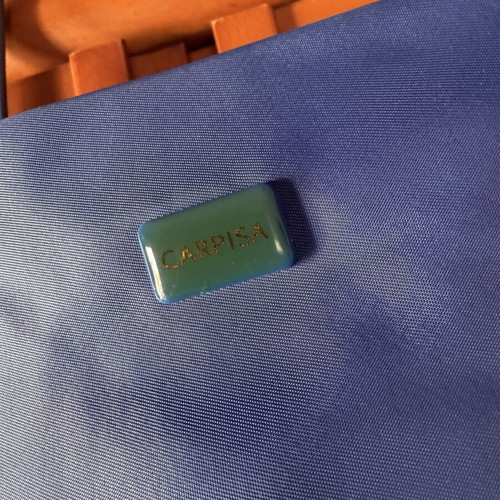 Carpisa shoulder bag like new, waterproof blue