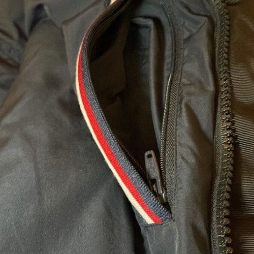 Tommy Hilfiger down jacket like new, blue and red, XXL
