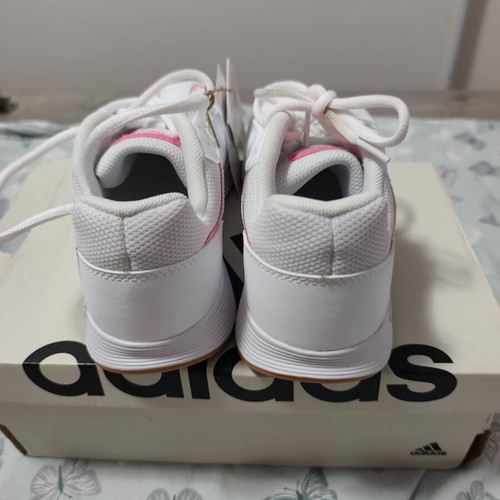 Adidas Tensaur Switch J sneakers, white and pink, size 37