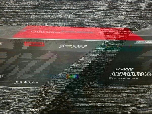 COOLMOON TY360 Ασπρη Υδροψυξη Σφραγισμενη