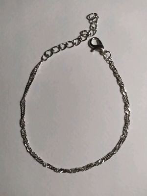 Women's silver steel hand chain new