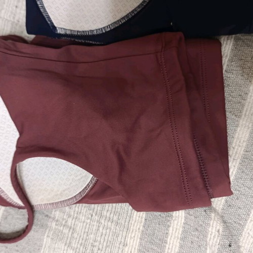 Shein bustiers like new, blue and brown, size S
