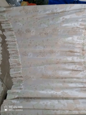 Window curtain like new, dimensions 2.60×1.45 asymmetric