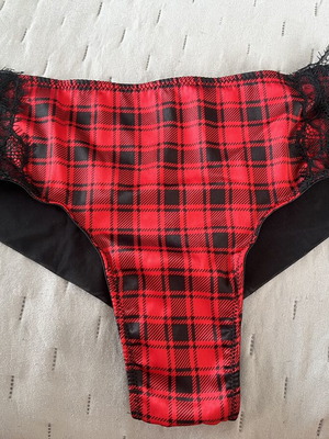 Lingerie set new with lace top, cotton dresses, boxer shorts, and slip