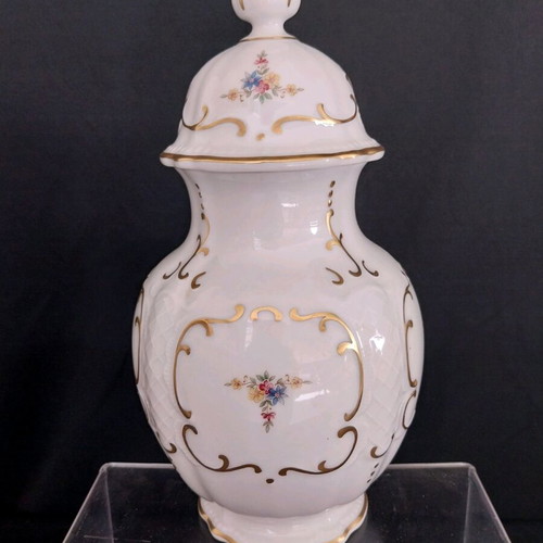 Vintage Seltmann Weiden Bavaria vase with lid