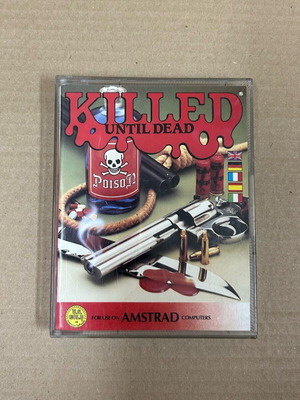 Killed Until Dead Amstrad CPC game used, US Gold 1987