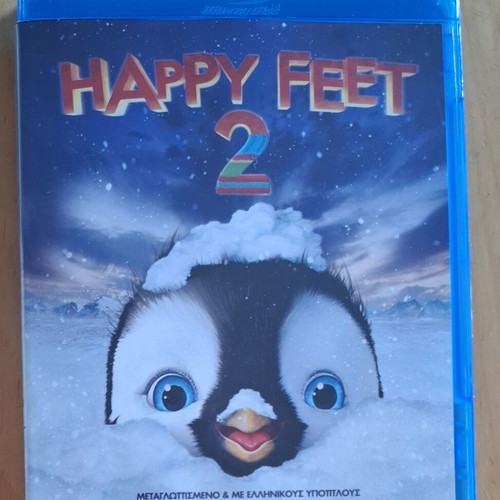Happy Feet 2 Blu-ray like new with Greek audio and subtitles