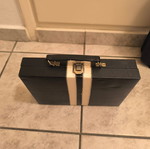 Backgammon leather case like new