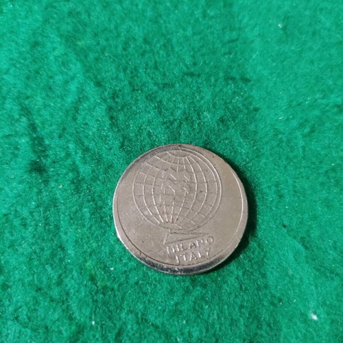 Token for old electronic games used from Italy