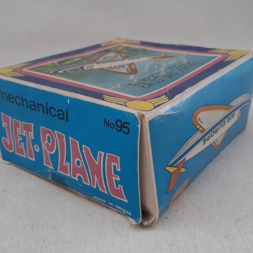 Jet plane No95 Priftis used, friction, made in Greece