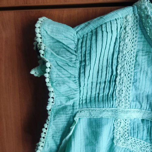 Sfera blouse turquoise size S like new
