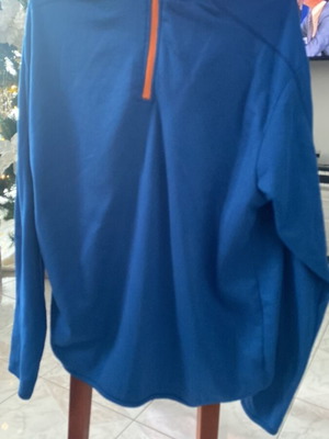 Abercrombie & Fitch men's fleece jacket like new, blue, 3XL