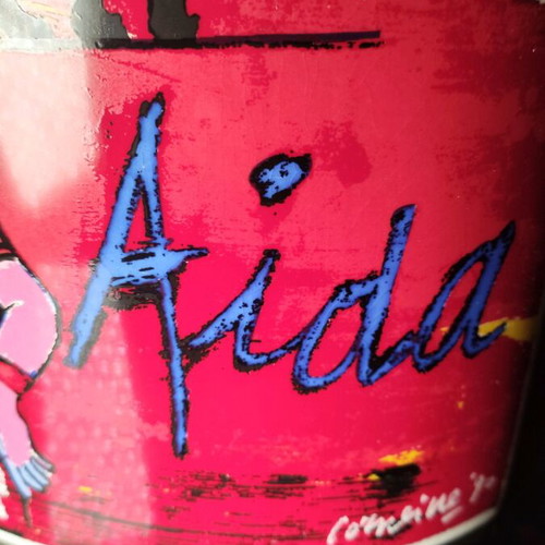 Corneille "Aida" collectible vase like new, limited edition 147/450