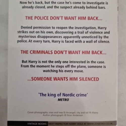 Jo Nesbo Harry Hole books 6 to 10 new, English