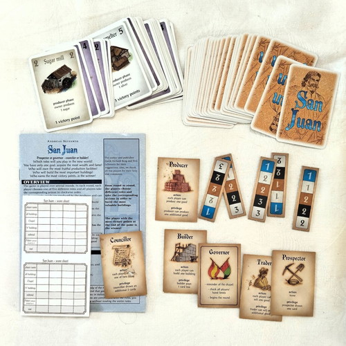 San Juan board game by Rio Grande