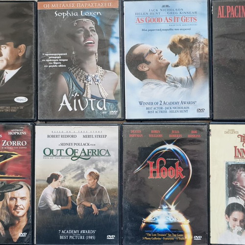 DVD pack of 3 foreign movies like new with subtitles
