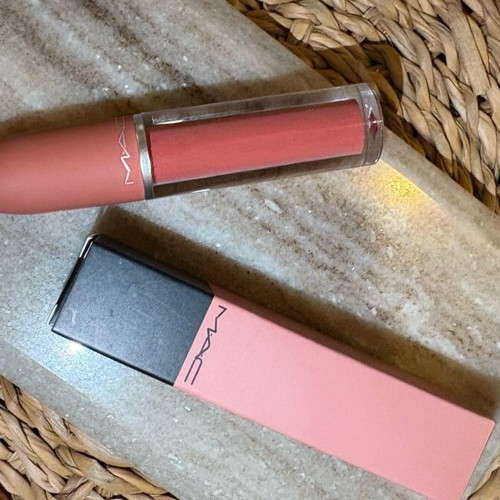 MAC Cosmetics Del Rio Liquid Lipstick with Mini Laneige Serum New